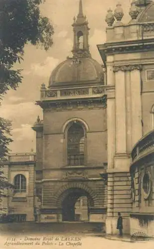 Belgium Bruxelles Domaine de Laeken Agrandissement du Palais La Chapelle