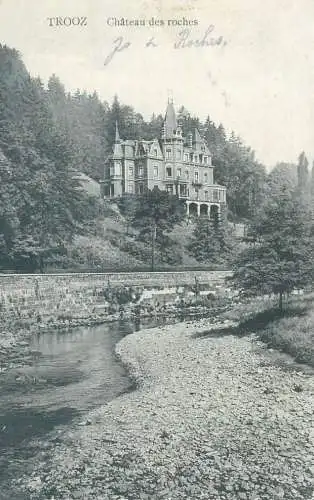 Belgium Trooz Chateau des roches