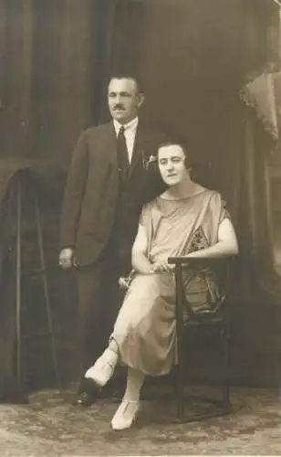 Social History elegant couple portrait picture
