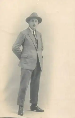 Elegant gentleman portrait photo