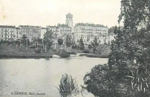 Postcard France Drôme Valence Parc Jouvet