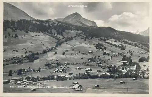 Postcard Switzerland les Diablerets et le Plan