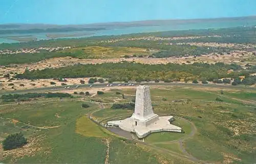 Postcard United States North Carolina Kill Devil hills Wright Brothers National Memorial