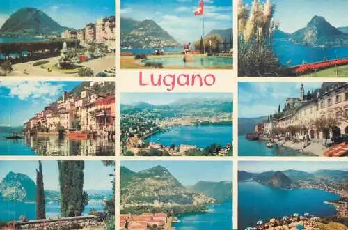 Postcard Switzerland Lugano