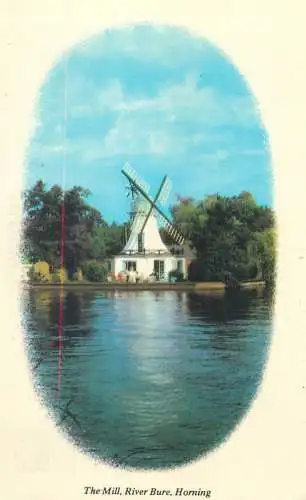 Postcard United Kingdom > England Norfolk the Mill River Bure