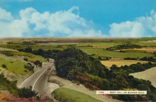 Postcard United Kingdom England Bury Hill Bognor Regis