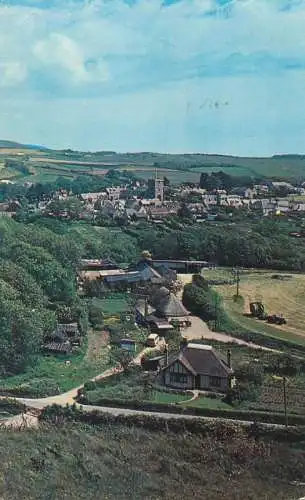 Postcard United Kingdom England Corfe Castle
