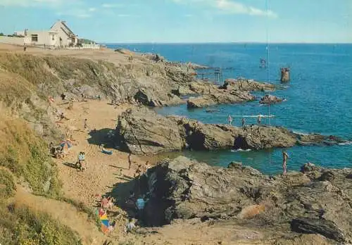 Postcard France Loire Atlantique La Cote d'Amour plage a Sainte Marguerite 1972