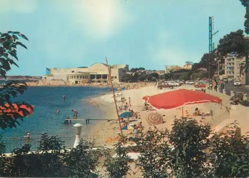 Postcard France Bandol les plages du Casino Cote d'Azur Lumiere