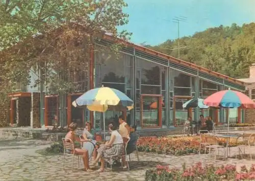 Postcard Hungary Tihany Motel 1962