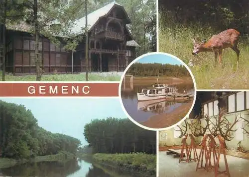 Postcard Hungary Gemenc