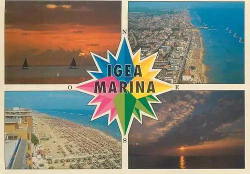 Postcard Italy Igea Marina