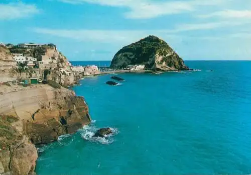 Postcard Italy Isola d'Ischia S. Angelo 1987