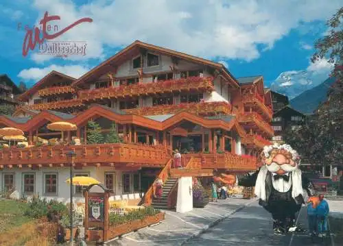 Postcard Switzerland Hotel Walliserhof