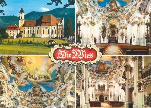 Postcard Austria Wieskirche Die Wies