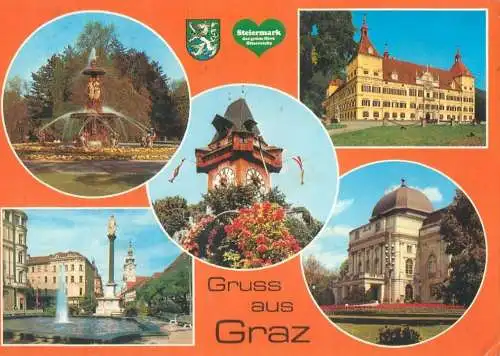 Postcard Austria Graz