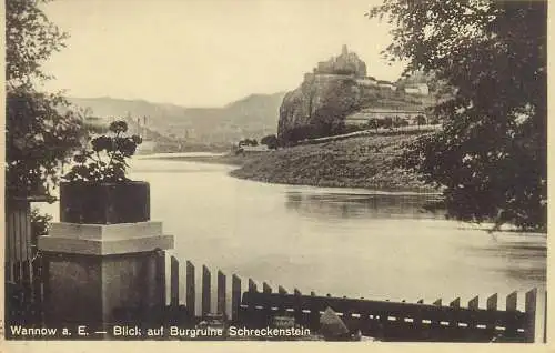 Postcard Hrad Střekov Czech Republic