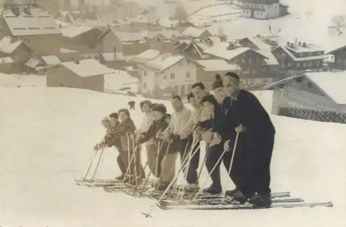Postcard Austria > Salzburg ski slope