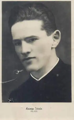 Postcard Hungary Kaszap Istvan Lapja portrait