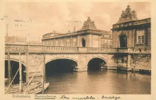 Denmark Copenhagen Marble Bridge