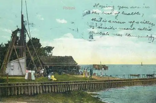 Denmark Vedbaek coastal scenery