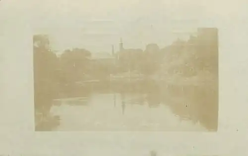 Denmark Copenhagen lake and castle snapshot