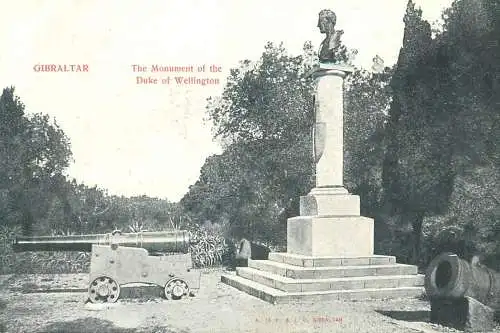 Gibraltar Duke of Wellington monument