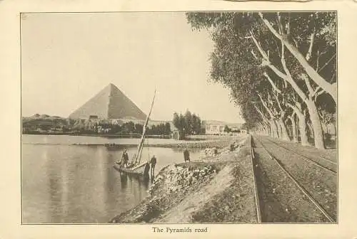 Egypt Pyramids Road
