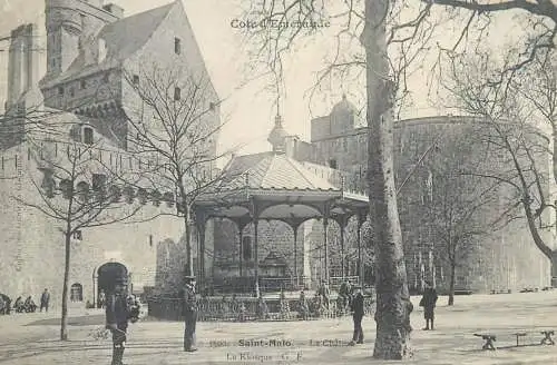 France Saint Malo Le Chateau Le Kiosque