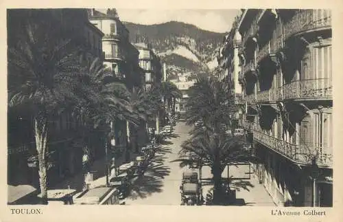 France Toulon l'Avenue Colbert