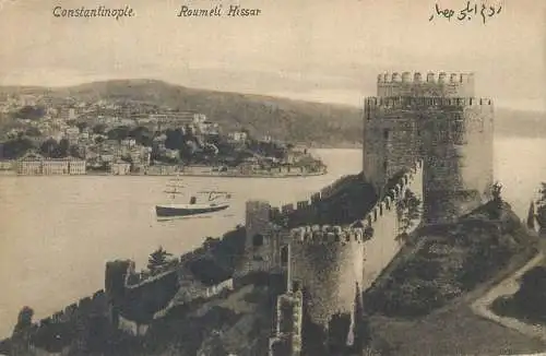Turkey Istanbul Rumeli Hissar castle fortress historical landmark