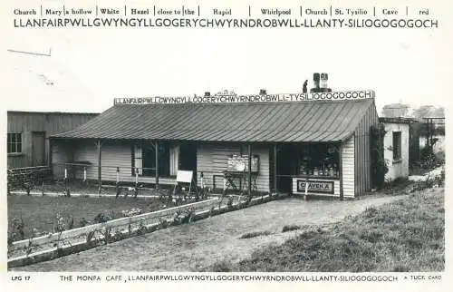 Wales Mona Cafe Llanfairpwllgwyngyllgogerychwyrndrobwllllantysiliogogogoch