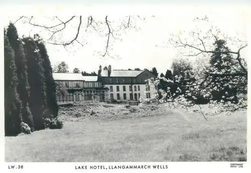 Wales Llangmmarch Wells Lake Hotel