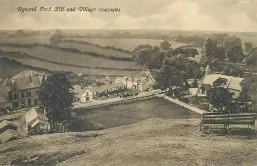 Wales Dyserth Park Hill & and Village