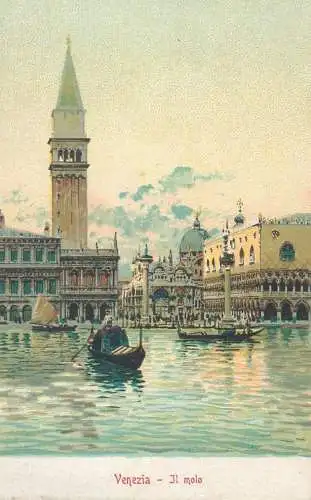 Italy Venezia the Pier gondola