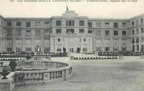 France Les terrasses pres Le Treport Trianon hotel