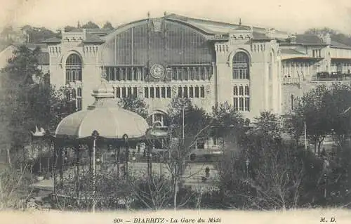France Biarritz La Gare du Midi