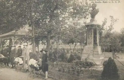 France Malo les Bains - Interieur du Jardin Malo