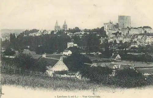 France Loches vue generale