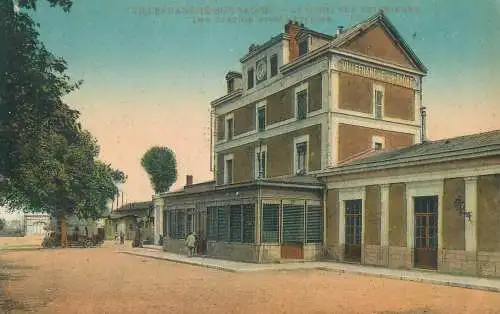 France Villefranche-sur-Saone la station vue exterieure