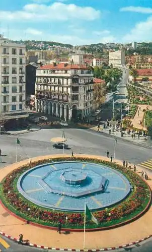 Algeria Alger Place du 1er Mai, immeubles du Jeme Groupe