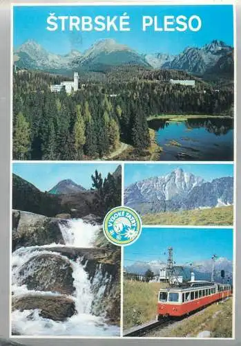 Slovakia High Tatra, Tatra National Park Strske Pleso multi view
