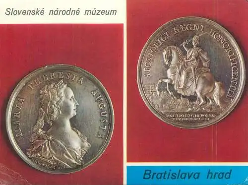 Slovenia Bratislava National Gallery Silver medal of Coronation multi view