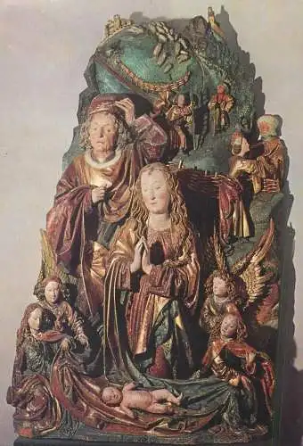 Slovenia National Gallery Gruppe der Geburt Christi aus dem Kastell in Hlohovec