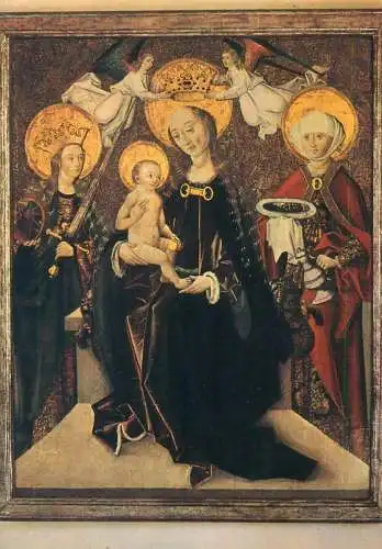 Slovenia National Gallery Madonna von Janovice 1497 Meister Martin
