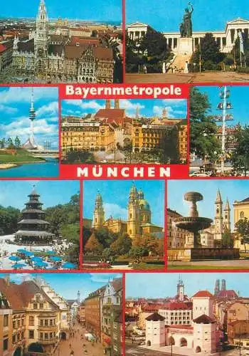 Germany Munchen different sights