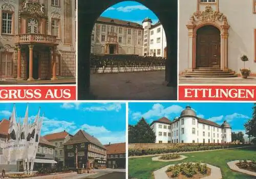 Germany Gruss aus Ettlingen multi view