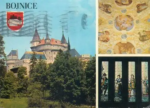 Slovakia Bojnice castle multi view
