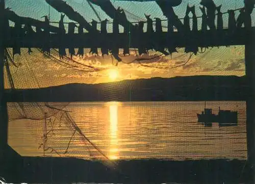 Norway midnight sun at Alta