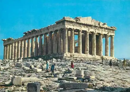 Greece Athens Acropolis the Parthenon